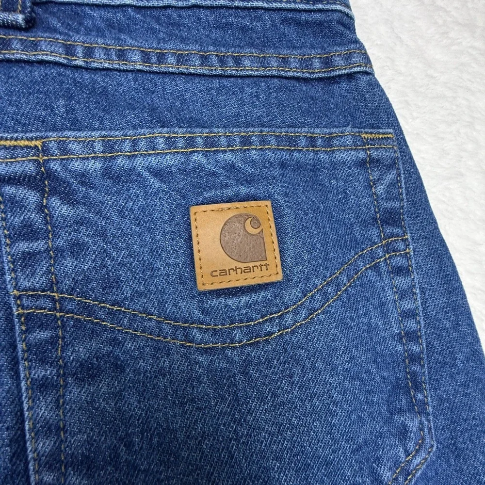 Carhartt B17 DST Relaxed Fit Tapered Leg Jeans‎ Mens 50x32 Dark Stone Blue NWT